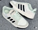 adidas ENTRAP美式校園風(fēng)運(yùn)動(dòng)板鞋男女少年感復(fù)古籃球鞋阿迪達(dá)斯 白色/黑色/礬土棕   41 曬單實(shí)拍圖