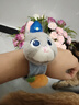 迪士尼（Disney）毛絨玩具手環(huán)公仔玩偶兒童生日禮物女 瘋狂動(dòng)物城朱迪兔子啪啪圈 曬單實(shí)拍圖