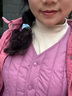 麓格立秋冬內搭女士加絨保暖馬甲女士羽絨棉背心羊羔絨坎肩短款保暖背心 粉紅色XXL【建議100-120斤】 曬單實(shí)拍圖