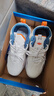 回力男鞋籃球鞋2025秋冬季新款男士高幫運動(dòng)跑步鞋休閑鞋子 白藍桔 41 曬單實(shí)拍圖