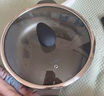 KIWICOO德國有鈦無涂層平底鍋不粘鍋家用煎蛋鍋牛排煎鍋電磁爐專用燃?xì)庠?【鈦聚力煎炒鍋】黑瓷有蓋28cm 曬單實(shí)拍圖