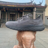 Jeep吉普網(wǎng)鞋男秋季新款軟底鏤空透氣薄款休閑鞋子男輕便潮流涼鞋男 灰色【標準運動(dòng)鞋碼】 41 曬單實(shí)拍圖