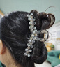 兩世歡網(wǎng)紅時(shí)尚抓夾女士2025新款高級感輕奢后腦勺盤(pán)發(fā)夾高端春夏款頭飾 水晶抓夾 （11厘米） 常規發(fā)量 曬單實(shí)拍圖