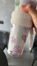 世大家明星同款保溫杯女士水杯送女朋友老婆七夕教師節(jié)禮物大容量吸管杯 曬單實(shí)拍圖