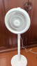 美的（Midea）【暴風(fēng)循環(huán)】空氣循環(huán)扇大風(fēng)量搖頭電風(fēng)扇家用臺式落地扇輕音臥室節能小風(fēng)扇柔風(fēng)輕羽扇 FGA24TQ 曬單實(shí)拍圖