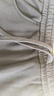 森馬（Semir）休閑褲女冬季抓絨分割松緊腰寬松長(cháng)褲顯腿長(cháng)風(fēng)闊腿褲101724127011 曬單實(shí)拍圖