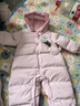 巴拉巴拉童裝嬰兒羽絨服連體衣2025寶寶冬裝加厚哈衣爬服萌趣208425120214 曬單實(shí)拍圖