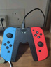 Jemdo適用Switch手柄握把充電器Joy-con手柄充電握把配件邊充邊玩不傷手柄支持Switch NS/OLED帶殼使用 曬單實(shí)拍圖