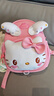 凱蒂貓（hellokitty）庫洛米卡通書(shū)包女童寶寶3-6歲小女孩幼兒園書(shū)包便攜卡通兒童書(shū)包 【庫洛米】 贈掛飾+貼紙  幼兒園 曬單實(shí)拍圖