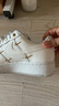 耐克NIKE板鞋女空軍一號 AIR FORCE 1運動(dòng)鞋FV3654-111帆白39 曬單實(shí)拍圖