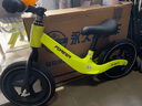 永久（FOREVER）永久平衡車(chē)1-3歲平衡車(chē)兒童平衡車(chē)3-6歲寶寶平衡車(chē)兒童滑步車(chē)滑行 12寸 綠色|鎂合金車(chē)架 +一體充氣輪 曬單實(shí)拍圖