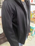 KOOSHI奢品春秋季男士運動(dòng)連帽夾克休閑外套衛衣春秋款上衣2025新款男裝 黑色 XL 曬單實(shí)拍圖