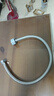 九牧（JOMOO）不銹鋼金屬冷熱進水馬桶熱水器軟管60cm H5688-060101C-1 曬單實拍圖