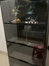 安尼頓玻璃門手辦樂高展示柜模型玩具透明收納柜防塵家用陳列柜書柜酒柜 定制顏色尺寸請聯(lián)系客服 曬單實拍圖