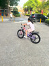 鳳凰山地自行車(chē)男女變速山地車(chē)碟剎青少年兒童自行車(chē)學(xué)生單車(chē) 星際 粉紫【變速】后座+LED燈+三刀輪 22寸【適合130-170cm】 曬單實(shí)拍圖