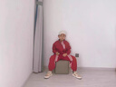 mlgt kids童裝男童女童春秋裝運(yùn)動套裝男孩外套2025新款兒童衣服秋季 紅色 （春秋款不加絨） 120 曬單實(shí)拍圖