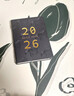 法拉蒙（faramon）2026年日程本B6筆記本子日記本365天學(xué)習考研年歷本手創(chuàng  )意學(xué)計劃本效率管理手冊 B6-黑色 曬單實(shí)拍圖