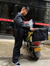skingcond雨衣雨褲套裝男款成人分體式外穿快遞外賣騎手專用單人全身防暴[單層雙帽檐]可防特大暴雨M 1件 [150-155] 曬單實(shí)拍圖