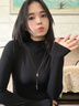 Jay毛衣鏈大氣高檔設(shè)計感長款項鏈配飾女衣服掛飾媽媽禮物教師節(jié)禮物 【品牌禮盒】香檳金 曬單實拍圖