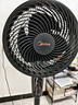 美的（Midea）空氣循環(huán)扇風(fēng)扇臥室超靜音一級能效變頻電風(fēng)扇渦輪安睡循環(huán)扇家用柔風(fēng)輕音大風(fēng)量抗菌節能扇 【語(yǔ)音交互 雙重抗菌】更輕音安睡GDI24FD 曬單實(shí)拍圖