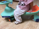 babycare扭扭車(chē) 溜溜車(chē) 寶寶搖擺車(chē)男女 兒童平衡車(chē)3歲以上 靜音輪 【騎溜組合】紐奇路綠+三輪車(chē)白 曬單實(shí)拍圖