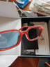 雷朋（RayBan）【2025春夏新品】雷朋枕形板材墨鏡男女窄框防曬太陽(yáng)鏡0RB4455F 680980霜棕色鏡框藍色鏡片51mm 尺寸51 曬單實(shí)拍圖