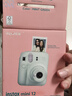富士（FUJIFILM）instax  mini12 一次成像 立拍立得相機 mini12 薄荷綠 官方標配 曬單實(shí)拍圖