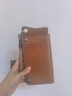ANDSEEYOU品牌 男士錢(qián)包 手拿長(cháng)款錢(qián)包復古做舊男士手包真皮大容量手機包 復古棕（款式2） 曬單實(shí)拍圖