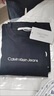 CALVIN KLEIN JEANS重磅純棉CK長(cháng)袖T恤男女新款字母印花上衣寬松百搭學(xué)生打底長(cháng)袖T恤 黑色ck長(cháng)袖 M 曬單實(shí)拍圖