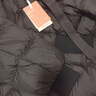 艾萊依羽絨服女長(cháng)款加厚簡(jiǎn)約通勤連帽保暖冬外套 炭黑M 曬單實(shí)拍圖