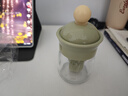玻璃油壺油刷子一體廚房家用油罐油瓶燒烤專用小油刷耐高溫食品級 橄欖綠200ml【一體油刷瓶】 曬單實拍圖