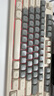 MageGee GK980 游戲辦公鍵鼠套裝 98鍵機械手感鍵盤(pán) RGB背光拼裝混搭鍵盤(pán) 臺式筆記本電腦鍵盤(pán)鼠標 米黃灰 曬單實(shí)拍圖