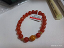 青城山 川料南紅手串女櫻桃紅瑪瑙手鏈琥珀蜜蠟轉(zhuǎn)運(yùn)珠生日禮物 8mm櫻桃紅南紅蜜蠟手串+已過(guò)香 曬單實(shí)拍圖