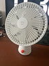 米家 小米桌面小風(fēng)扇 臺式手持迷你便攜充電風(fēng)扇小型 戶外露營宿舍辦公室家用 7羽葉大風(fēng)量 曬單實拍圖