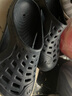 迪卡儂（DECATHLON）游泳男士涼鞋沙灘拖鞋洞洞鞋外穿NABD2028000深藍(lán)色網(wǎng)格款42碼 曬單實(shí)拍圖