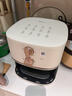 美的（Midea）空氣炸鍋免翻面 易用旋鈕 家用實(shí)用大容量5.3L 多功能全自動(dòng) 蒸烤炸一體 金屬內(nèi)腔  MF-KZE535J5 曬單實(shí)拍圖