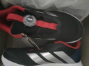 阿迪達斯（adidas）童鞋25春季男童女童BOA款DURAMO兒童減震跑步運動(dòng)鞋IH3603黑/紅 曬單實(shí)拍圖