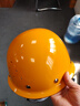 首盾（SHOUDUN）安全帽 新盔式國標鋼釘透氣防砸 黃色  工地施工建筑工程頭盔抗沖擊 曬單實(shí)拍圖