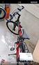 鳳凰（Phoenix）山地自行車(chē)折疊成人變速雙減震學(xué)生兒童單車(chē)方程虎 黑紅24速 26寸 曬單實(shí)拍圖