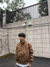 魯雅爾cleanfit美式飛行夾克男秋季潮牌穿搭短款棒球服重磅硬挺工裝外套 棕色常規款 XL 【建議120-140斤】 曬單實(shí)拍圖