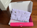 素樂(lè )質(zhì)造RS3石墨烯羽絨暖手袋插電式暖手寶無(wú)水熱水袋暖手神器暖寶寶 紫色 曬單實(shí)拍圖
