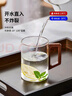 TEAHUE茶杯泡茶玻璃杯套裝涼水綠茶杯家用高硼硅耐高溫水杯子喝水杯 曬單實(shí)拍圖