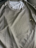 際華三五零一夏季體能服套裝男短袖T恤體能訓練速干服工作服體能短袖套裝 灰色短袖單上衣 175/92-96 曬單實(shí)拍圖