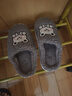 她享棉拖鞋男女居家用室內簡(jiǎn)約厚底保暖毛絨棉鞋 TG807 曬單實(shí)拍圖