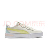 彪馬（PUMA）【小白鞋】增高厚底網(wǎng)球風(fēng)板鞋女復(fù)古休閑鞋 SKYE 374764 淡黃色-藍(lán)色-淺粉色-09 38 曬單實(shí)拍圖
