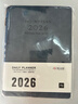 申士（SHEN SHI）【熱門(mén)商品】2026年A6全年日程本筆記本子352頁(yè)帶日期工作效率手冊日志記事本可印LOGO D40黑1本  曬單實(shí)拍圖
