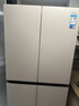 美的（Midea）首創(chuàng)45cm超薄嵌入餐邊柜家用客廳冰箱左餐右廚大容量底部散熱十字四開門國(guó)家補(bǔ)貼BCD-427WUSGPZM 曬單實(shí)拍圖