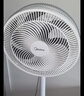 美的（Midea）電風(fēng)扇家用7葉落地扇搖頭電風(fēng)扇循臥室宿舍輕音風(fēng)扇臺(tái)式桌面小型風(fēng)扇臺(tái)地兩用升級(jí)款 白色丨7葉臺(tái)地兩用 曬單實(shí)拍圖