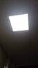 雷士（NVC） 集成吊頂燈 led吸頂燈鋁扣板平板燈嵌入式廚房燈面板衛(wèi)生間燈 珍珠白~18W 正白光 30x30cm 曬單實(shí)拍圖
