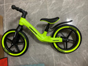 喜爾唯兒童平衡車(chē)可調節1到12歲寶寶滑步車(chē)小孩自行車(chē)輕便無(wú)腳踏自行車(chē) 14寸 熒光綠【4-10歲適用】 +禮包 曬單實(shí)拍圖